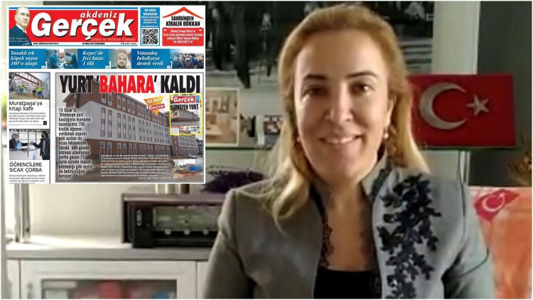 Akdeniz Gerçek gazetesi genel yayın yönetmeni Songül Başkaya: “Yerel bazda halkı ilgilendiren her konuyu irdeliyoruz”