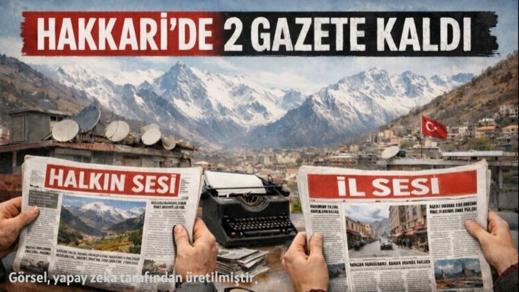 Birleşme sonrası Hakkari’de iki gazete kaldı