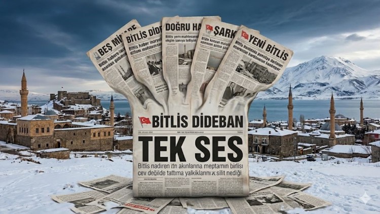 Bitlis’te gazete sayısı eridi: Beş gazete birleşerek tek sese dönüştü