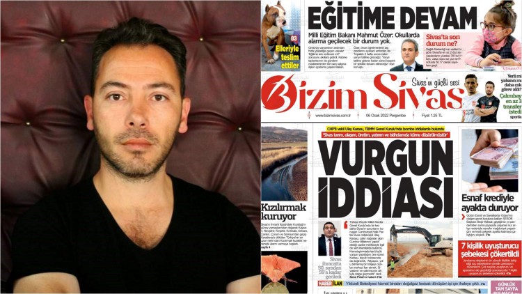 Bizim Sivas gazetesi sorumlu yazı işleri müdürü Erhan Ceylan: "Doğruluk ve tarafsızlıktan kesinlikle ödün vermeyiz"