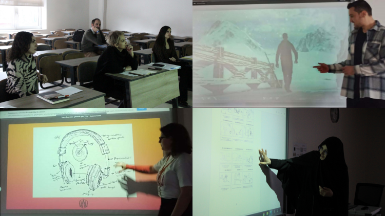 Çizgi Film ve Animasyon öğrencileri mezuniyet projelerini sundu