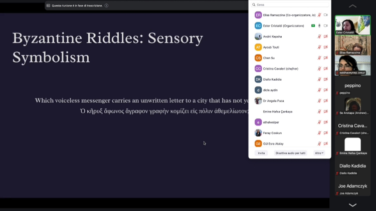 “Entangled Histories” seminer dizisinin ikinci buluşması gerçekleşti