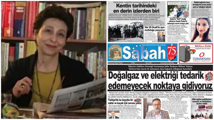 Gaziantep Sabah gazetesi genel yayın yönetmeni Nurgün Balcıoğlu: "Yayımlanacak haberin kamu yararı taşımasına özen gösteriyoruz"