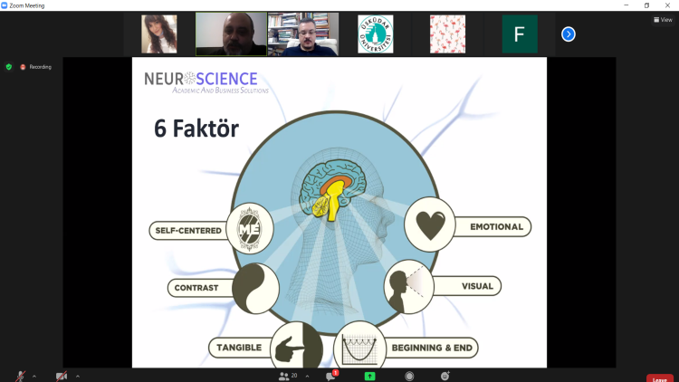 Girişimcilik Sohbetleri'nde nöropazarlama konuşuldu