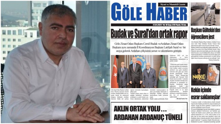 Göle Haber gazetesi imtiyaz sahibi Özkan Karakaya: ""Mahkemeye düşmeyen  gazeteci, gazeteci olamaz”