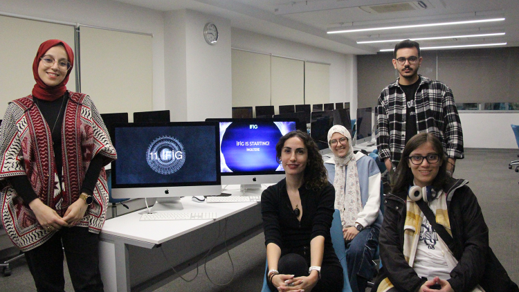 Görsel İletişim Tasarımı öğrencileri İFİG atölyesi düzenledi