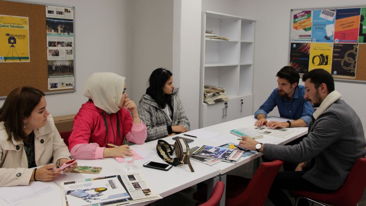 Haber Atölyesi, haber türleri konulu ilk dersle başladı