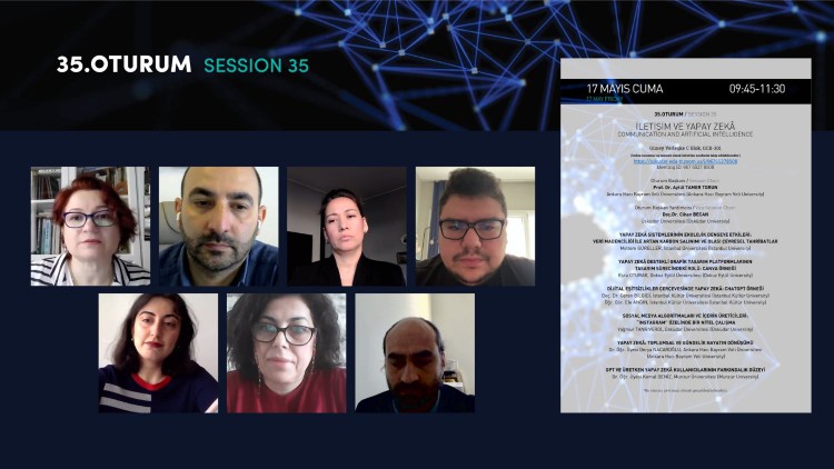 İFİG Sempozyumunun 35. oturumunda iletişim ve yapay zekâ konuşuldu