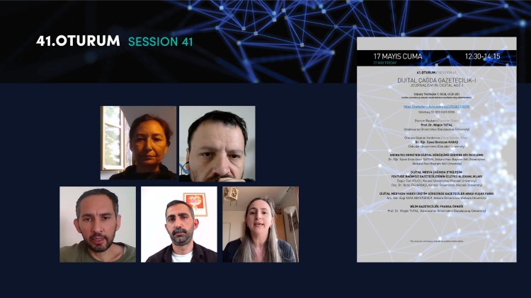 İFİG Sempozyumunun 41. oturumunda dijital çağda gazetecilik konuşuldu