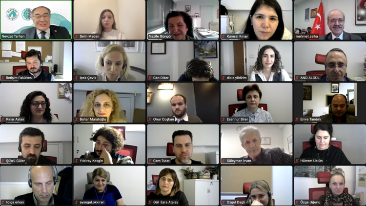 Üsküdar İletişim akademik kurulunda yapılan çalışmalar aktarıldı