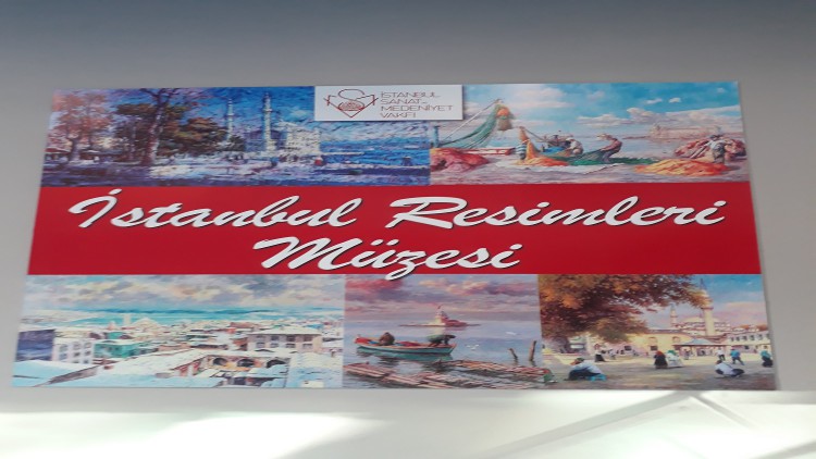 Bu müzede sadece İstanbul resimleri var