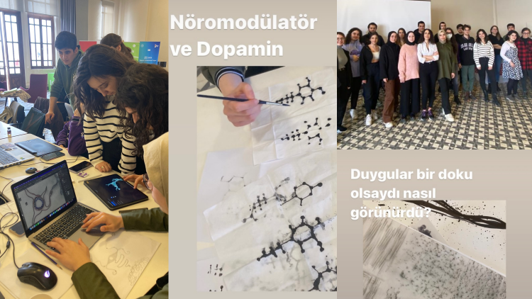 Üsküdar İletişim öğrencileri medikal illüstrasyon temalı workshop gerçekleştirdi