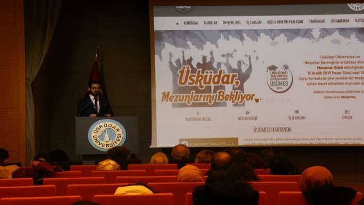 ÜSÜMED, mezunların üniversiteyle bağlarını sürdürmeleri için çaba gösteriyor