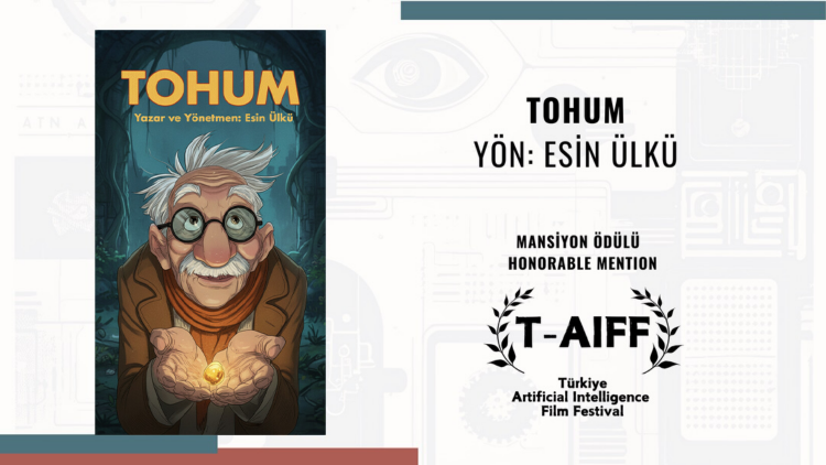 Üsküdar İletişim mezunu Esin Ülkü’ye Yapay Zekâ Film Festivali’nden mansiyon ödülü