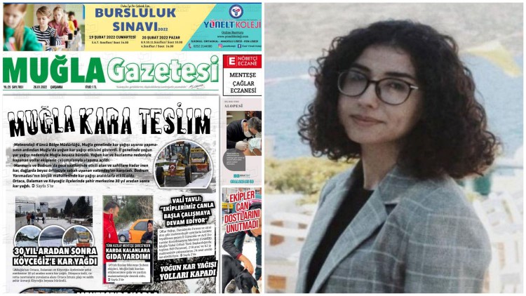 Muğla Gazetesi editörü Sinem Kaplan: "Sosyal medya hesaplarımızı aktif kullanıyoruz"