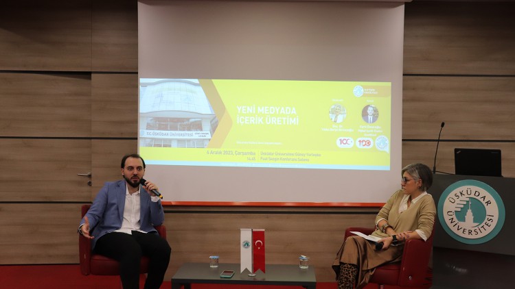 Ferit Ömeroğlu öğrencilere sektörel deneyimlerini aktardı