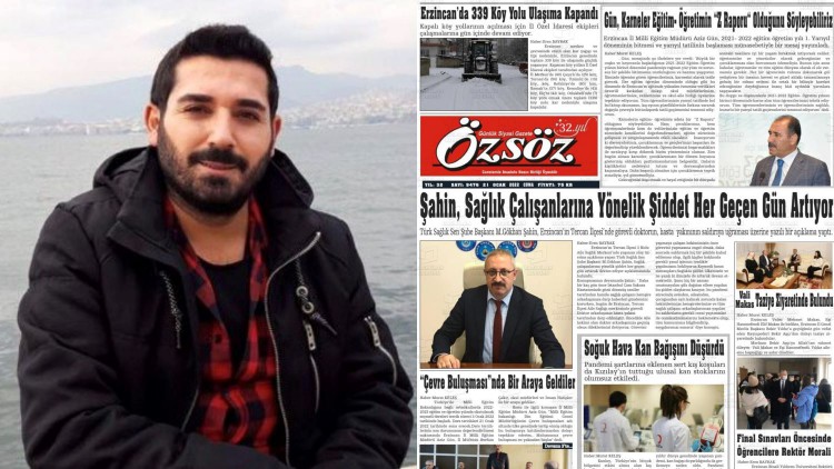 Özsöz gazetesi sorumlu yazı işleri müdürü Eren Bayrak: "Yerelin sesini duyurmaya çalışıyoruz"