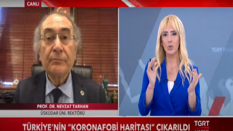 Prof. Dr. Nevzat Tarhan TGRT Haber'de Koronafobi araştırmasını değerlendirdi