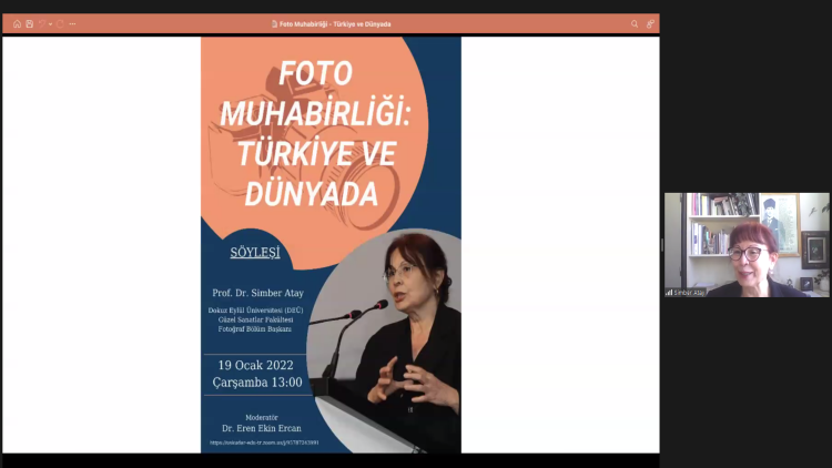 Prof. Dr. Simber Atay: “Foto muhabirler; kurbanların, ölülerin ve mağdurların sözcüsüdür”