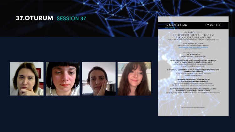 İFİG Sempozyumunun 37. oturumunda dijital çağda halkla ilişkiler ve reklamcılık irdelendi