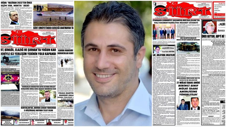Siirt gazetesi yazı işleri müdürü Yusuf Salih Arıtürk: Gazetecilik bizim için aile mesleği