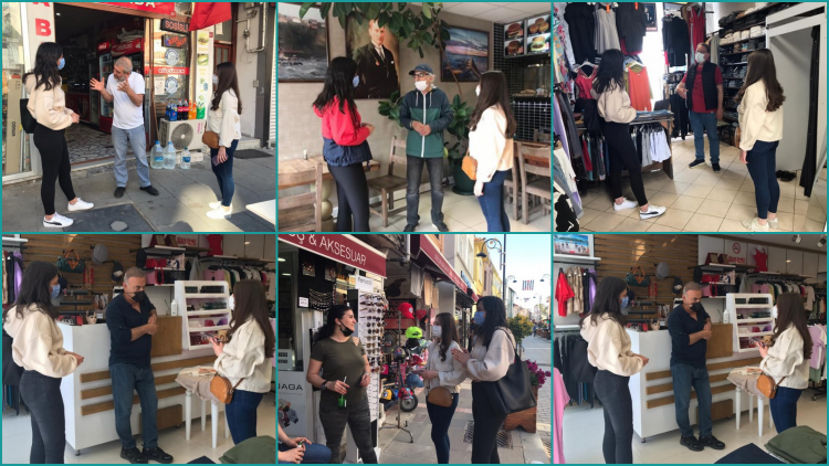 Şile esnafı pandemiden olumsuz etkilendi