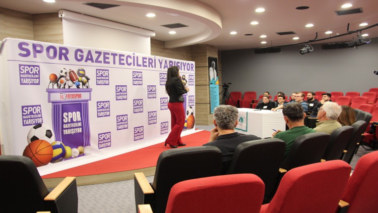Spor gazetecileri yarışması başladı