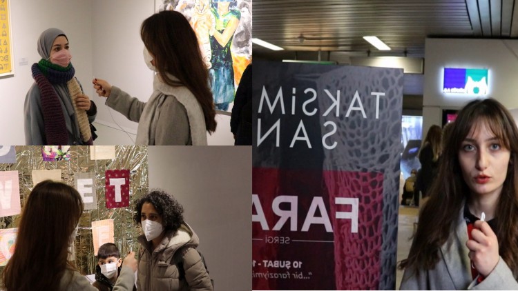 Taksim Sanat’ta bu yılın ilk sergisi “Farazi” başladı