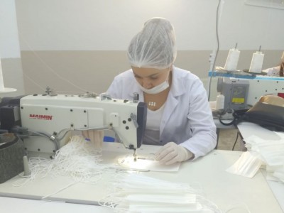 AB standartlarında maske üretiyorlar