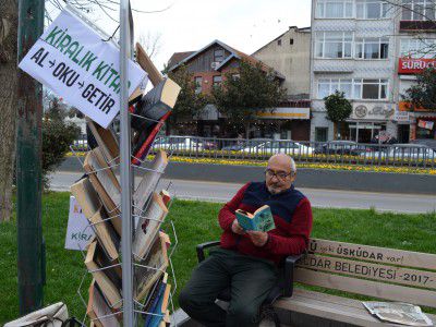 Ünal Şengün'ün "Kiralık Kitap" projesi
