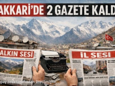 Hakkari'de gazeteler birleşti