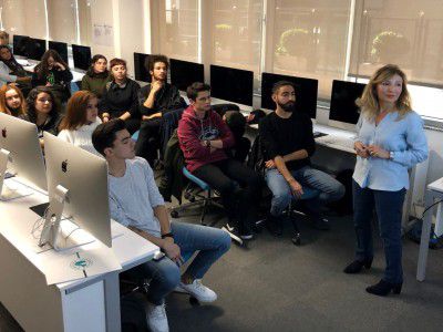 Üsküdar İletişim'de canlandırma sineması anlatıldı.