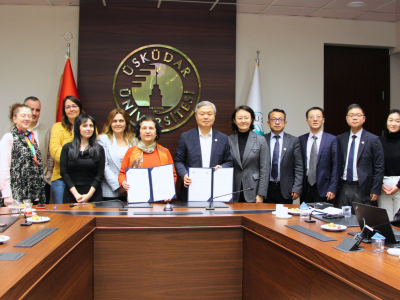 Çin İletişim Üniversitesi Heyetinden Üsküdar Üniversitesi’ne Ziyaret