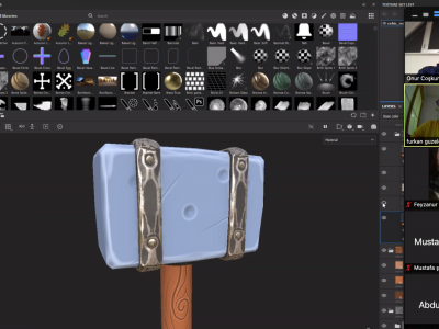 Çizgi Film ve Animasyon Bölümü tarafından düzenlenen "Çevrim İçi Blender Atölyesi" etkinliğinin ikincisi gerçekleştirildi