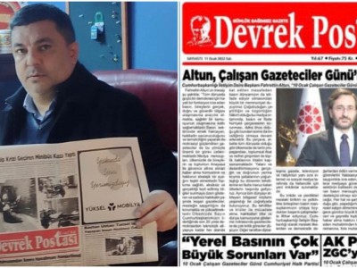Devrek Postası yazı işleri müdürü Hakan Çavuşoğlu ile konuştuk.
