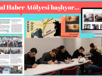 Dijital haber atölyesi eğitimleri başlıyor