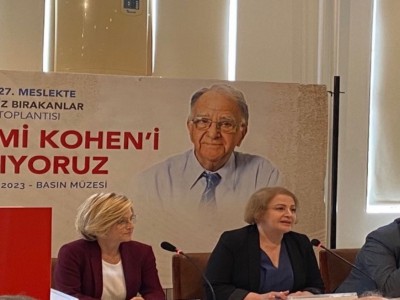 Dış politika muhabirliğinin çınarı Sami Kohen anıldı.