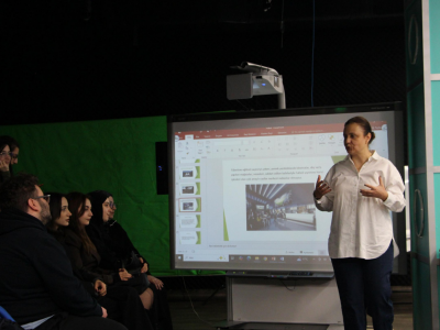 Doç. Dr. Esennur Sirer, Spor Yayıncılığının Teknik Süreçlerini RTS Öğrencilerine Anlattı