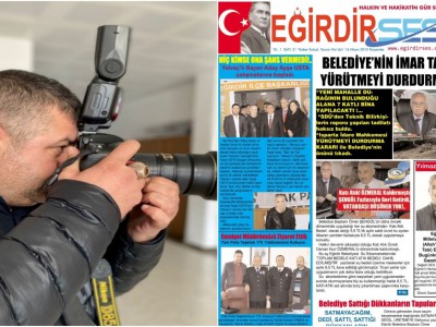 Eğirdir Ses gazetesi sahibi Kemal Erben sorularımızı cevapladı.