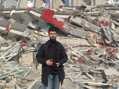 Foto muhabiri Cemal Yurttaş, deprem bölgesinde yaşadıklarını anlattı.