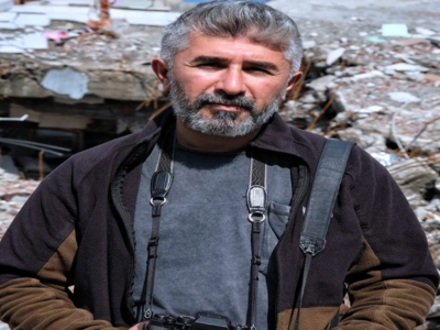 Foto muhabiri Uğur Yıldırım deprem bölgesinde yaşadıklarını anlattı.