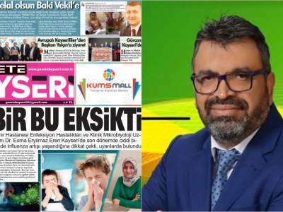 Gazete Kayseri genel yayın yönetmeni Dursun Açıkyürek, sorularımı cevaplandırdı.