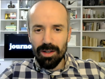 Gazeteci Emre Kızılkaya Haber Atölyesi'nde konuştu