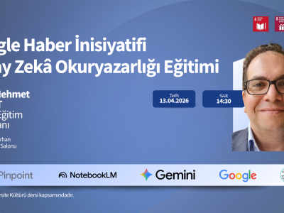 Google eğitmeni Üsküdar İletişim öğrencilerine yapay zekâ eğitimi verecek.