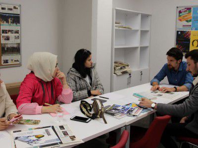 Haber Atölyesi, haber türleri konulu ilk dersle başladı.