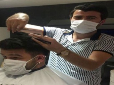 Kuaförlerin Koronavirüs önlemlerini fotoğrafladık