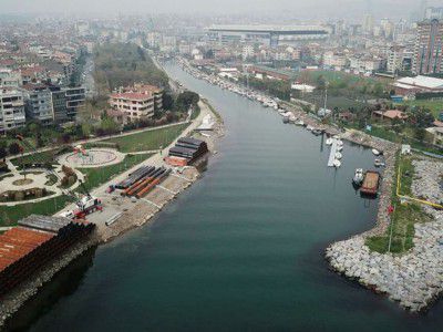 Kurbağalıdere'de ıslah çalışmalarında sona gelindi