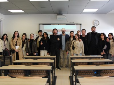 Marka İletişimi dersinde Abdullah Nurata sektör deneyimlerini paylaştı