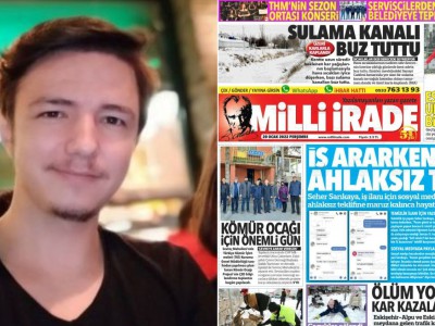 Milli İrade gazetesi sorumlu yazı işler müdürü Onur Şentürk sorularımızı cevapladı.