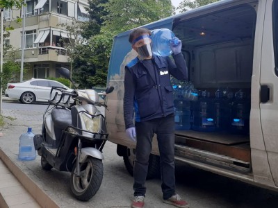 İstanbul'da su bayisi ile röportaj